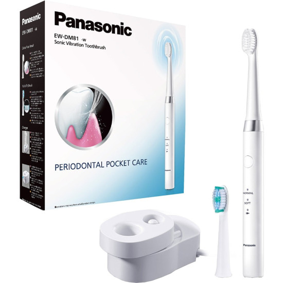 Periuta de dinti Panasonic, cu peri foarte fini EW-DM81-W503, cu vibratii sonice