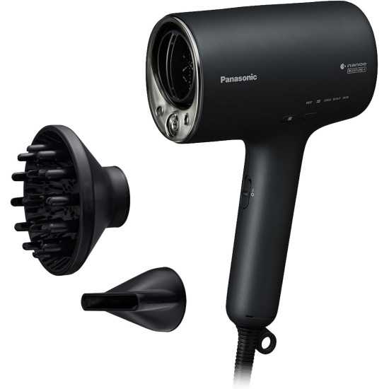 Uscator de par Panasonic EH-NA0J-N825, cu tehnologie Nanoe MOISTURE+ si ioni minerali