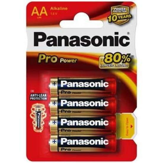 Baterie Panasonic, 1.5V, LR6PPG/4BP