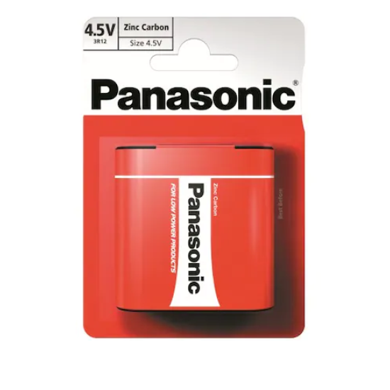 Baterii Zinc Carbon Panasonic, 4.5V 3R12RZ