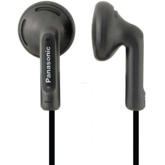 Casti, Panasonic, Audio In Ear, RP-HV104E-K, cu fir, Negru, RP-HV104E-K, resigilat