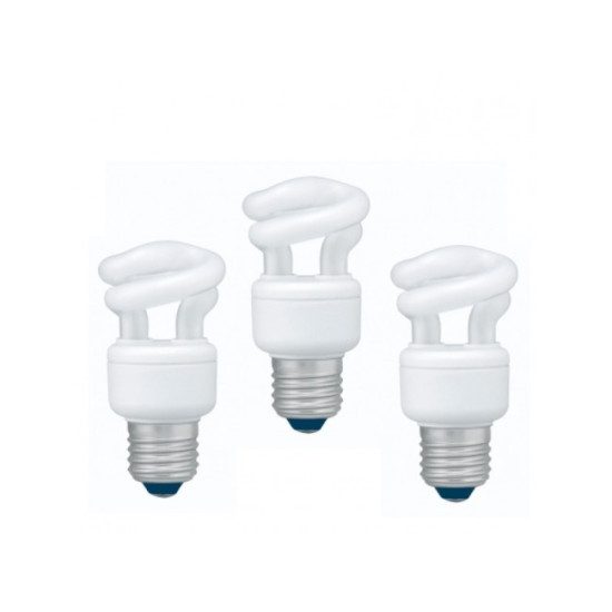 EFD5E27HD3E-3 Bec economic Panasonic, putere lampa 5W, echivalent pentru incandescenta 30W, EFD5E27HD3E, pachet 3 becuri