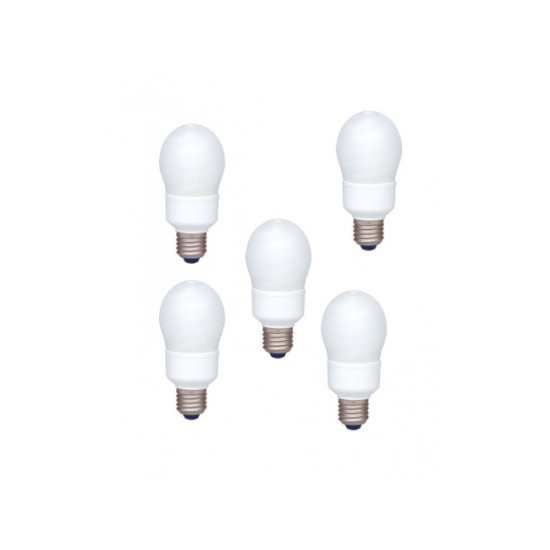 Pachet 5 becuri economice Panasonic, EFA18E65HD-5, putere lampa 18W, echivalent pentru incandescenta 80W