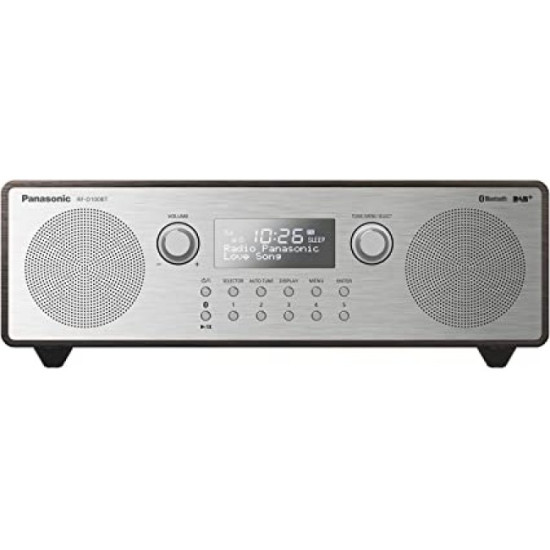 Radio portabil, RF-D100BTEGT, DAB, FM, Ceas, Bluetooth, Alarma, Panasonic