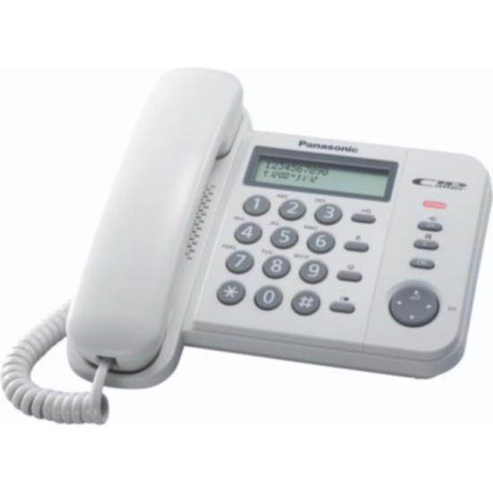 Telefon analogic Panasonic KX-TS560FXW