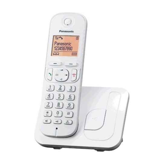 Telefon DECT Panasonic KX-TGC210FXW, alb