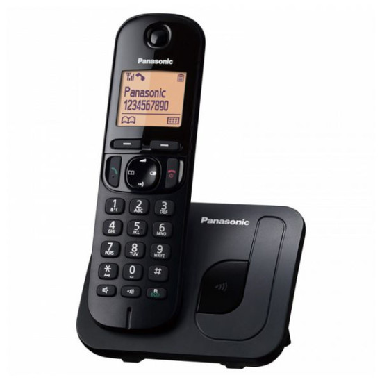 Telefon DECT Panasonic KX-TGC210FXB, negru