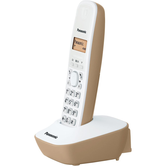 Telefon DECT  Panasonic KX-TG1611FXJ, alb/bej