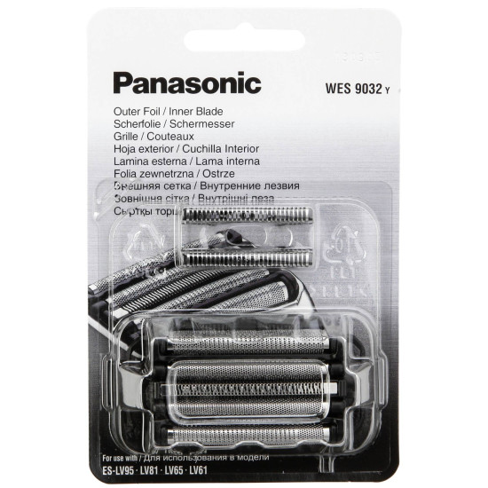 Lama interioara si folie exterioara de schimb, Panasonic, WES9032Y1361, pentru aparatul de ras