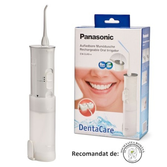 Irigator oral Panasonic, reincarcabil, EW-DJ40-W503, resigilat