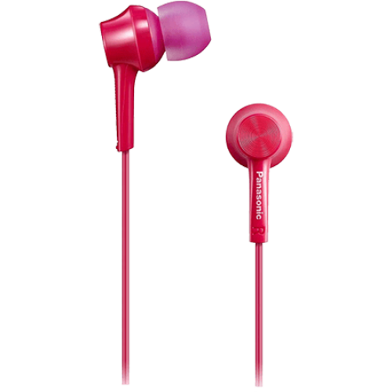 Casti Audio In Ear,  RP-TCM115E-P, cu fir, Microfon, Roz, Panasonic