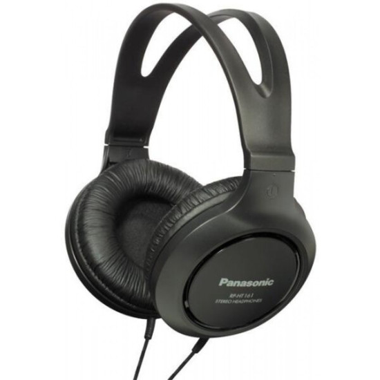 Casti, Panasonic, Audio Over the Ear, cu fir, Negru, RP-HT161E-K