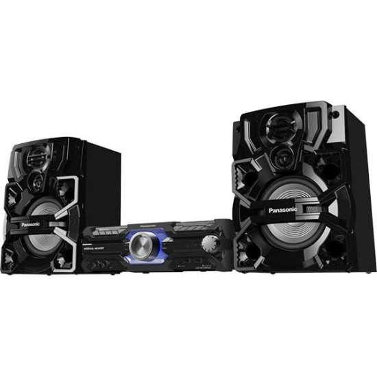 Minisistem audio High Power, Panasonic, 2000W RMS, Bluetooth, Negru, SC-AKX710E-K