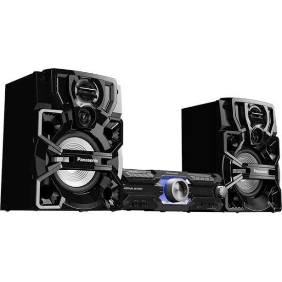 Minisistem audio High Power, Panasonic, 2000W RMS, Bluetooth, Negru, SC-AKX710E-K