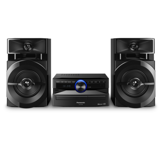 Minisistem  audio, Panasonic 300W, Bluetooth, Negru,  SC-UX100E-K