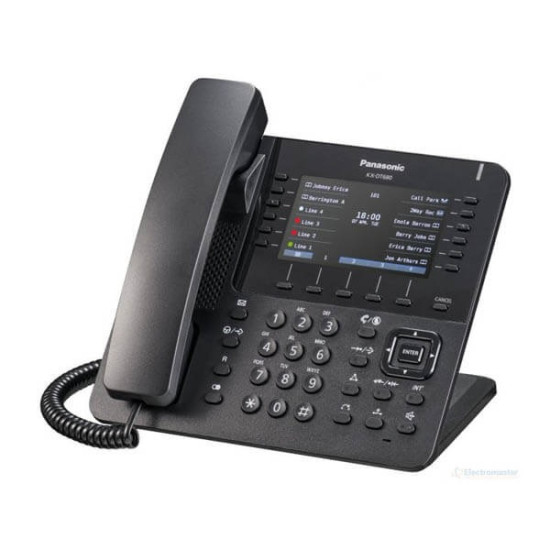 Telefon digital proprietar Panasonic KX-DT680NE-B