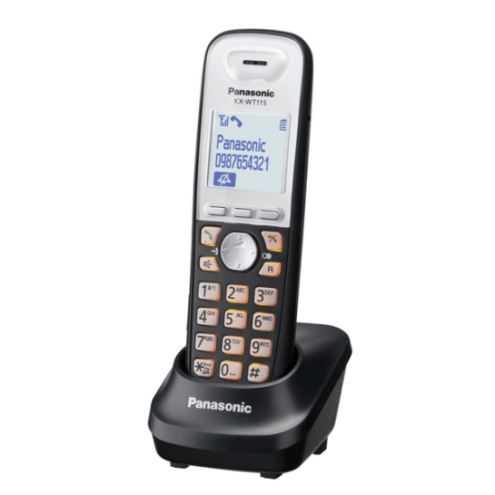 Telefon Panasonic DECT KX-WT115CE