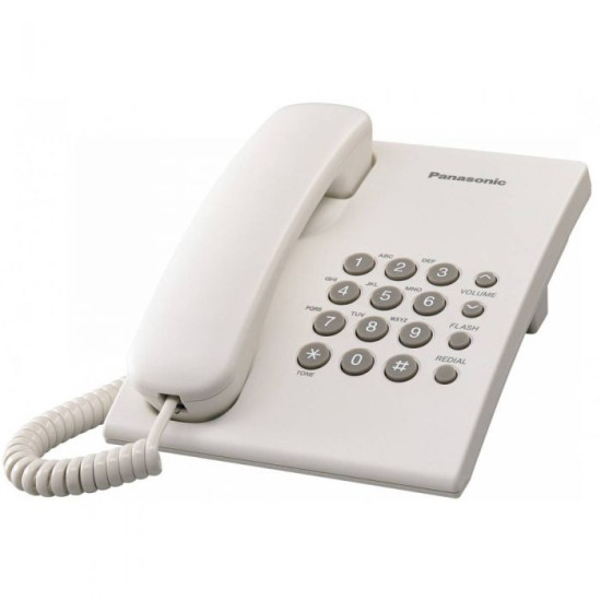 Telefon analogic Panasonic KX-TS500FXW