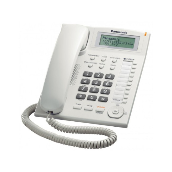 Telefon analogic Panasonic KX-TS880FXW