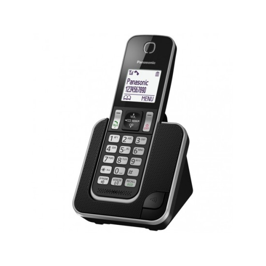 Telefon DECT Panasonic KX-TGD310FXB, negru