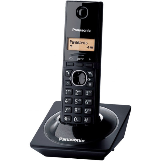 Telefon DECT Panasonic KX-TG1711FXB, negru